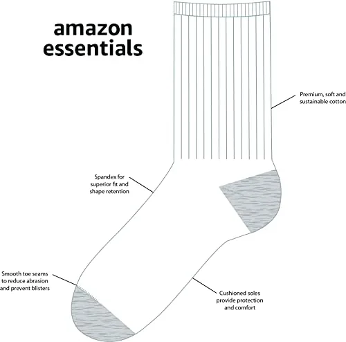Amazon Essentials ▫️ Meias compridas de algodão para crianças 2