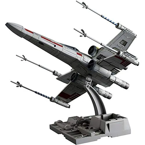 Revell ▫️ GmbH 01200/1200 Bandai 01200 1:72 X-Wing Starfighter Kit de plástico Modelo Star Wars Luke Skywalker, Multicolorido, 1/72 4