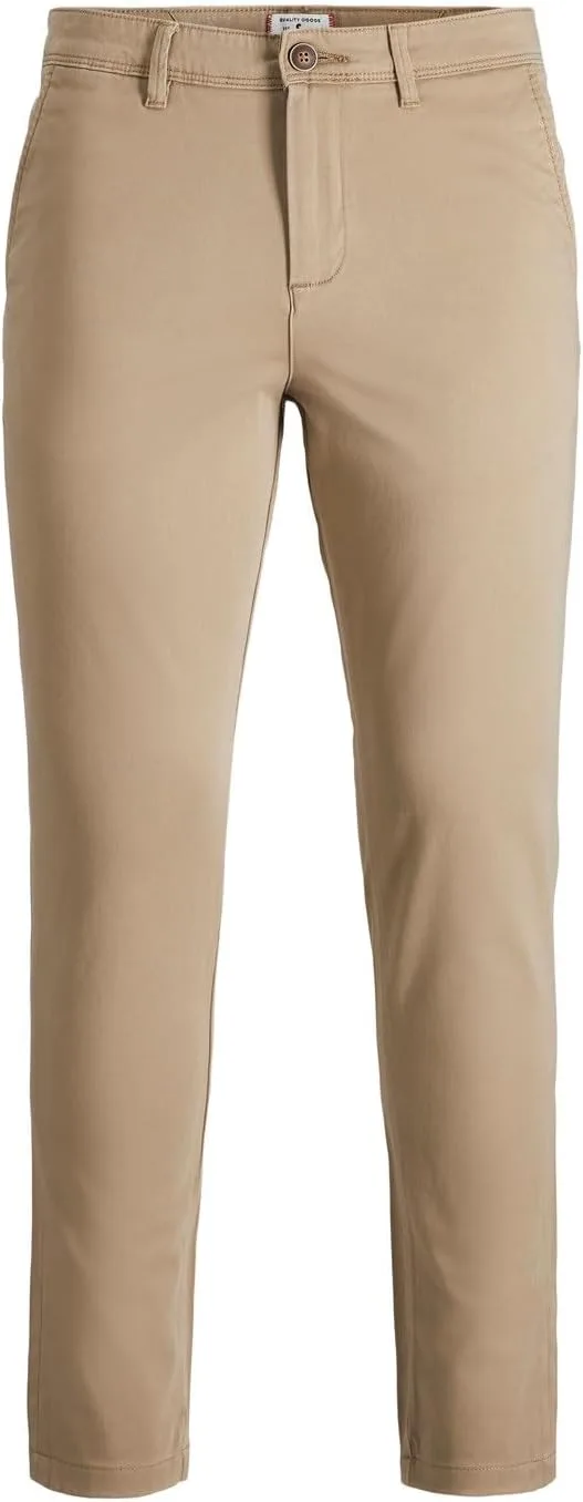 JACK & JONES ▫️ Calças Chino Calças Chino de corte justo