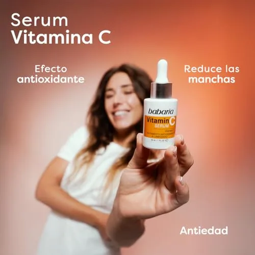 Babaria ▫️ Soro de Vitamina C | Vitamina C para o rosto que ilumina a tua pele | Soro facial para mulher e homem com laranja | Pele luminosa 30 ml | Reduz as manchas | 100% vegan 2