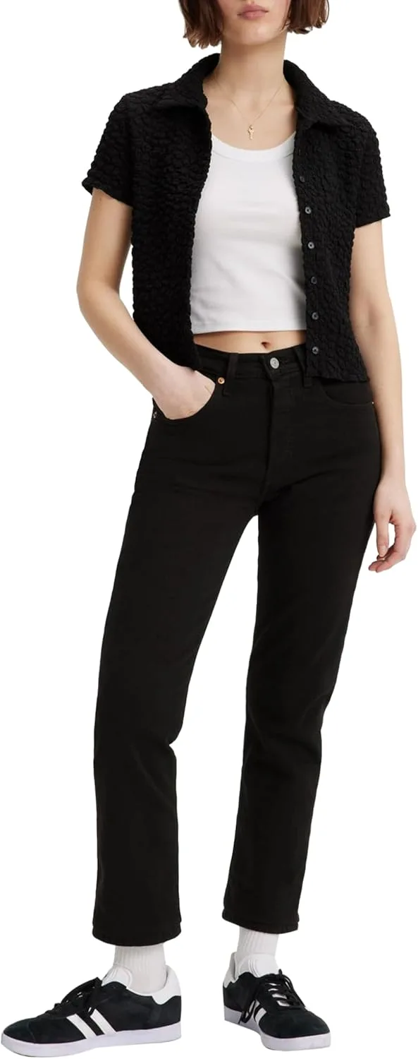 Levi's ▫️ 501 Crop Jeans Mulher