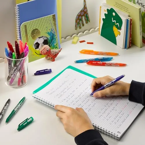 PILOT ▫️ 5 FriXion Ball - Caneta esbofateável recarregável - Multicolorida 4