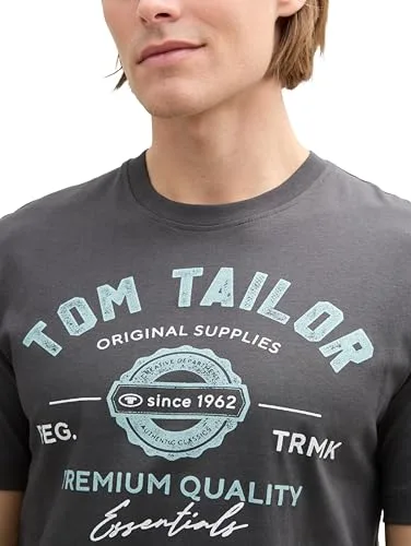 TOM TAILOR ▫️ T-shirt estampada para homem 5