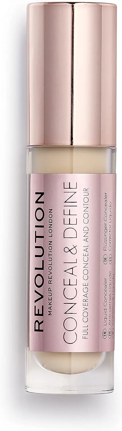 Revolution Beauty London ▫️ Makeup Revolution, Corretor Conceal & Define, C6.5, 4 ml