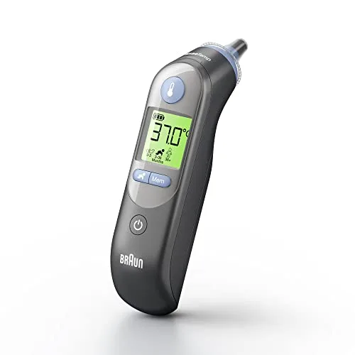 Braun ▫️ ThermoScan 7 Termómetro auricular | Tecnologia Age Precision | Preto 2