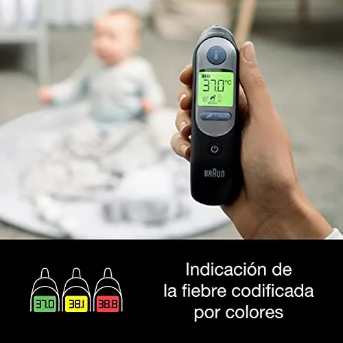 Braun ▫️ ThermoScan 7 Termómetro auricular | Tecnologia Age Precision | Preto 5