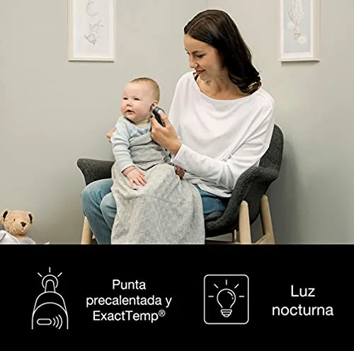 Braun ▫️ ThermoScan 7 Termómetro auricular | Tecnologia Age Precision | Preto 6