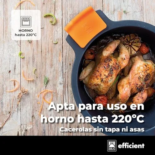 BRA ▫️ Efficient | Conjunto de 9 peças em alumínio fundido, com revestimento antiaderente 5