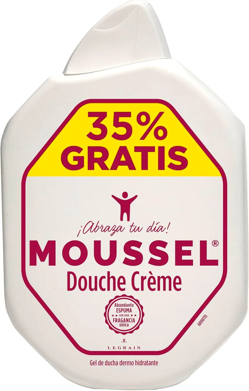 MOUSSEL ▫️ GEL DE BANHO CREMOSO 650 ML + 250 ML Grátis