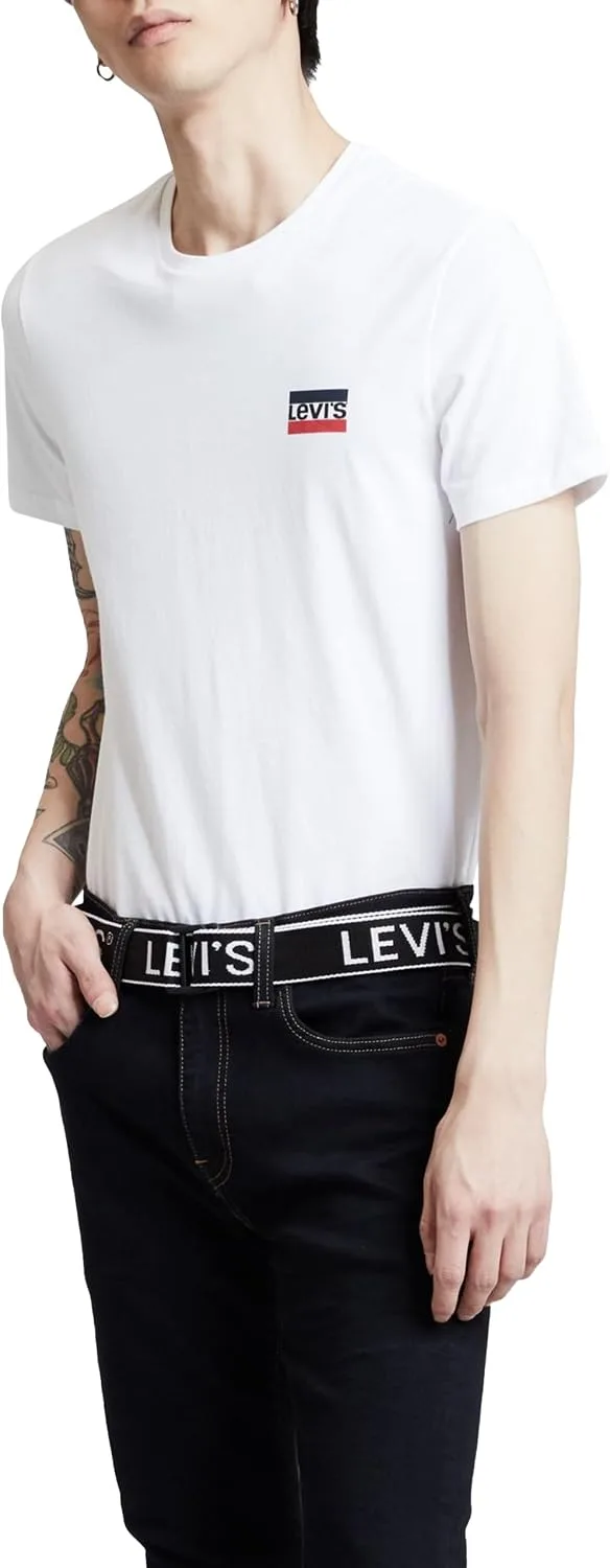 Levi's ▫️ Conjunto de 2 camisolas com gola redonda e estampado para homem