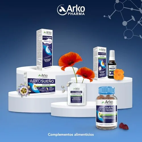 Arkopharma ▫️ Arkosueño Forte 8h 30 Comprimidos Melatonina 1,9 mg Valeriana 6