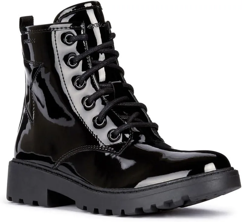 Geox J Casey Girl G, Botas de tornozelo para meninas