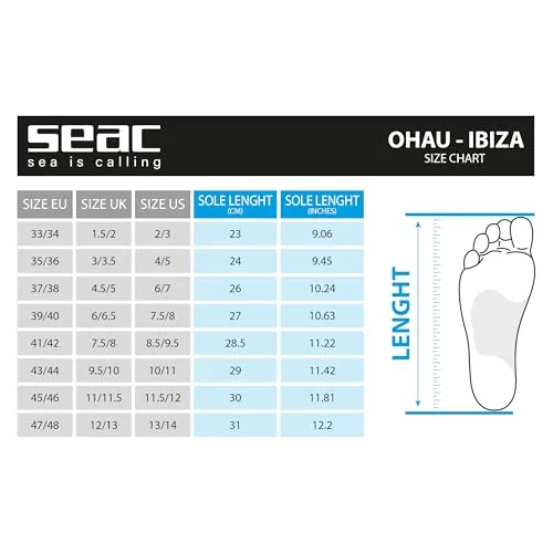 SEAC ▫️ Ohau, chinelos de borracha para o mar, piscina, praia e barco 7