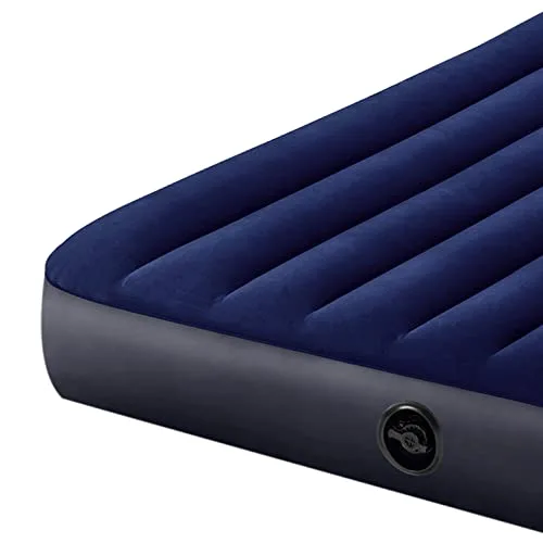 Intex ▫️ Colchão insuflável Dura-Beam, cama insuflável para campismo, cor azul, acampamento 6