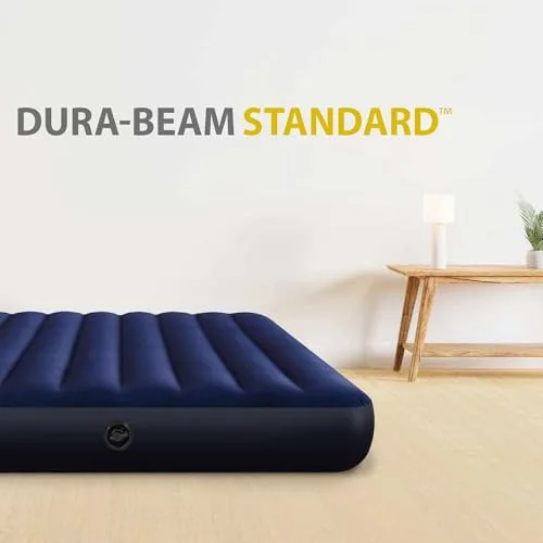 Intex ▫️ Colchão insuflável Dura-Beam, cama de ar insuflável para acampamento, cor azul, acampamento 2