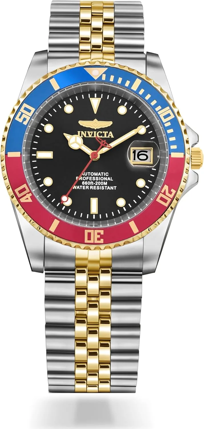 INVICTA ▫️ Relógio automático Pro Diver em aço inoxidável para homem - 42 mm