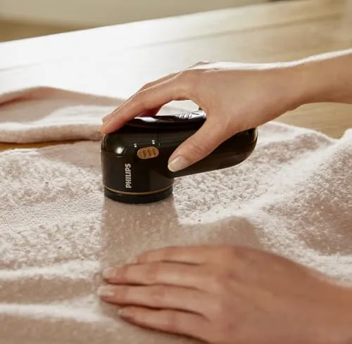 PHILIPS ▫️ Removedor de pêlos elétrico lâmina a 8800 RPM, 3 tamanhos de malha, preto 2