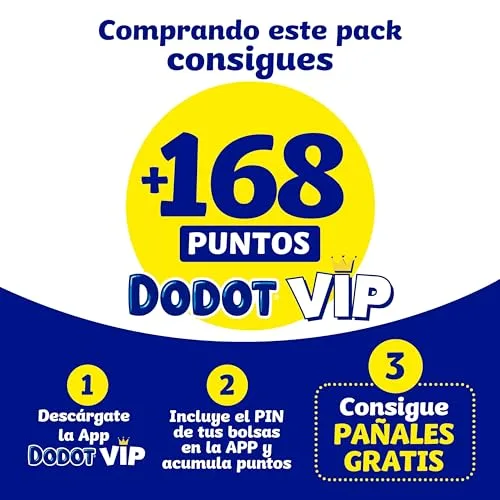 DODOT ▫️ Fraldas Sensitive para bebé, Tamanho 5 (11-16 kg), 168 fraldas + 4 calças de oferta, até 12 horas de proteção contra fugas e cuidado da pele, embalagem mensal 2