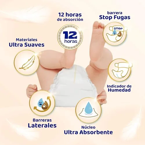 DODOT ▫️ Fraldas Sensitive para bebé, Tamanho 5 (11-16 kg), 168 fraldas + 4 calças de oferta, até 12 horas de proteção contra fugas e cuidado da pele, embalagem mensal 5
