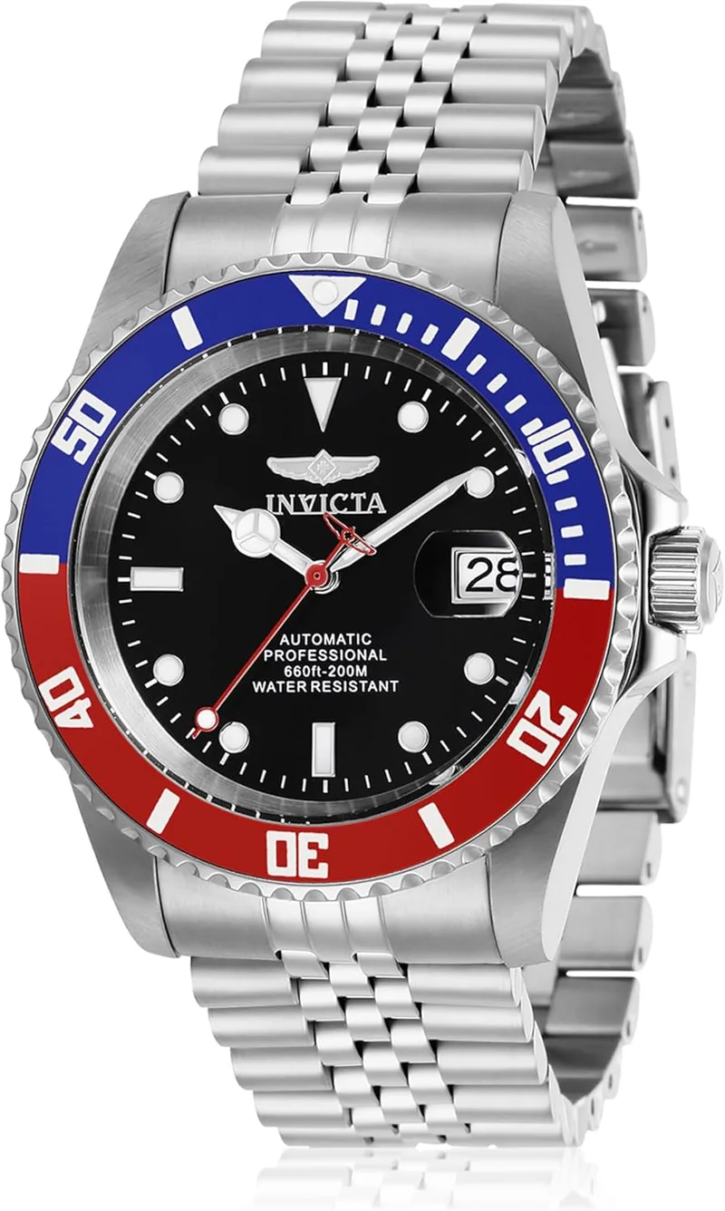 INVICTA ▫️ Relógio automático Pro Diver em aço inoxidável para homem - 42 mm