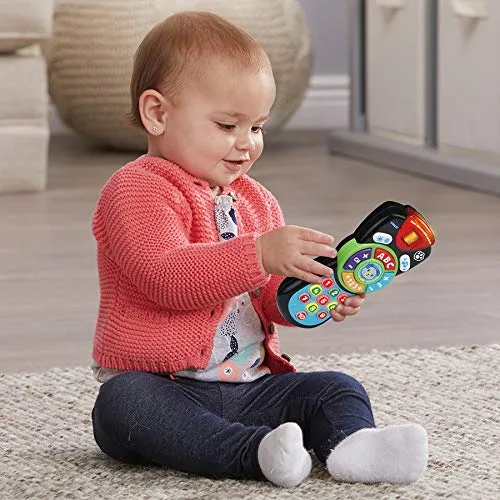 VTech ▫️ Super Telecomando Falante - Jogos educativos (Multicolorido, Menino/menina, 0,75 anos, 3 anos, Francês, AAA), cor/modelo sortido 4