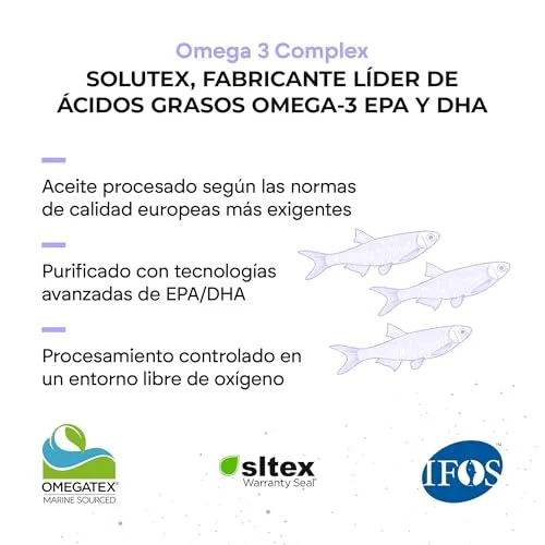 NUTRALIE ▫️ Cápsulas de ómega 3 2000 mg - EPA e DHA 1257 mg - IFOS Vitamina D e E 4