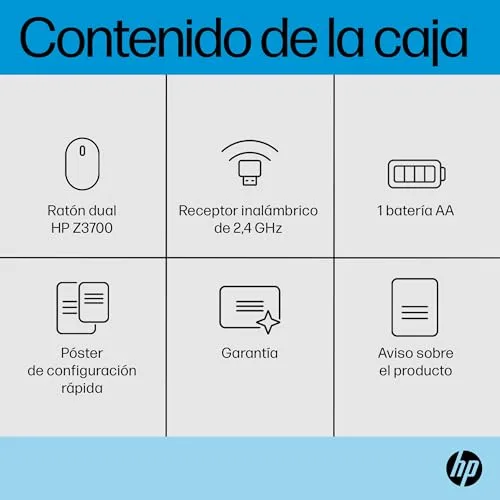 HP ▫️ Z3700 - Rato sem fios (1200 DPI, 3 botões e roda de deslocamento, bateria com autonomia de 16 meses, tecnologia LED, USB e Windows), cor branca e rosa 5