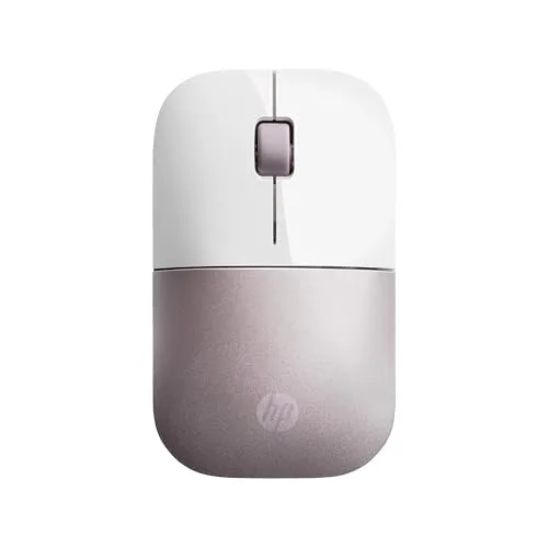 HP ▫️ Z3700 - Rato sem fios (1200 DPI, 3 botões e roda de deslocamento, bateria com autonomia de 16 meses, tecnologia LED, USB e Windows), cor branca e rosa 6