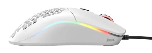 GLORIOUS ▫️ Model O Rato para jogos com fio ergonómico (Branco mate) 5