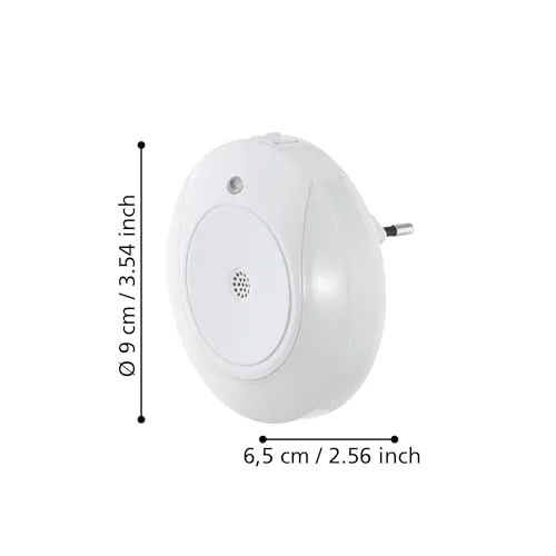 Eglo ▫️ Lâmpada de tomada LED Tineo, lâmpada de tomada com função 5