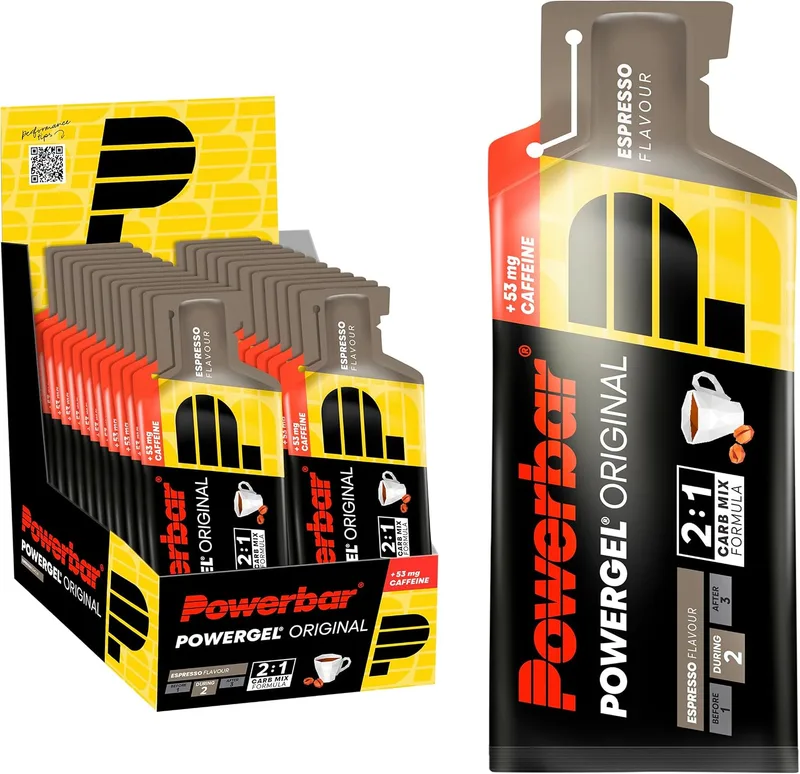 PowerBar ▫️ PowerGel (24 x 41 g) Espresso (com cafeína)