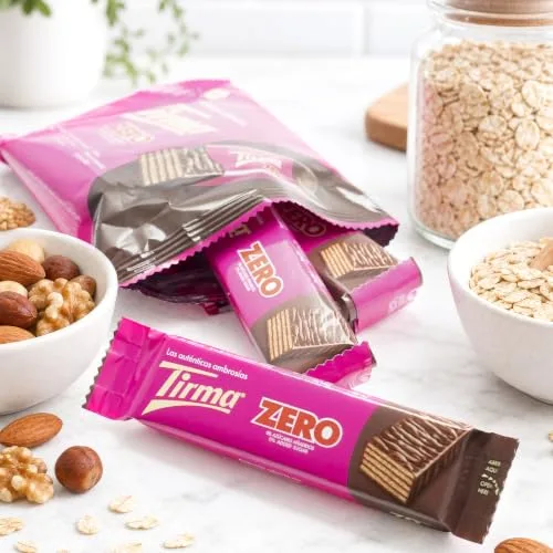 Tirma ▫️ Ambrosías ZERO Chocolate 70% de cacau, 64,5 g | Sem açúcares adicionados 3