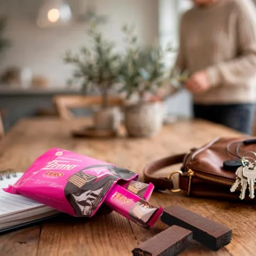 Tirma ▫️ Ambrosías ZERO Chocolate 70% de cacau, 64,5 g | Sem açúcares adicionados 6