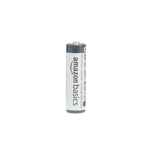 Amazon Basics ▫️ Embalagem de 40 pilhas alcalinas industriais AA, 1,5 volts, vida útil de 5 anos 2