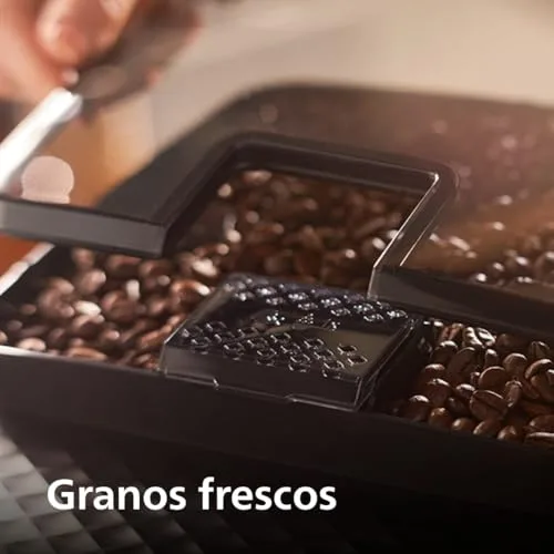 PHILIPS ▫️ Série 2200 Máquina de café expresso automática - 2 chávenas, ecrã tátil, bocal de espuma de leite clássico, moinho cerâmico, preto mate (EP2220/10) 5