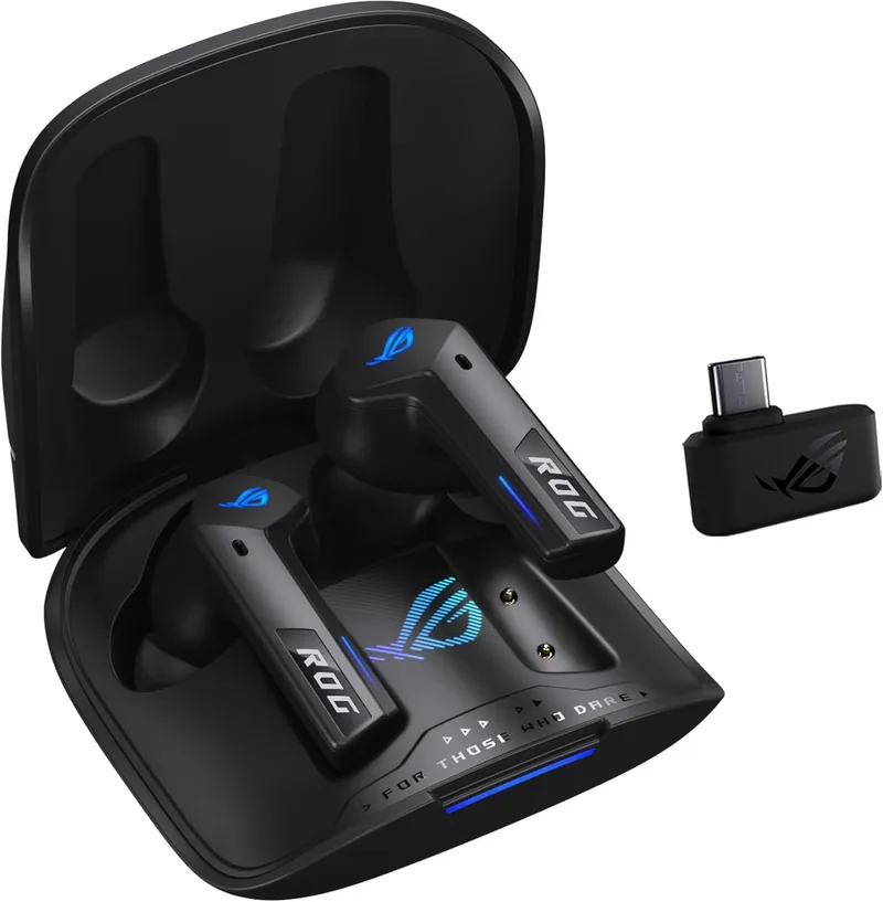 ASUS ▫️ ROG Cetra True Wireless SpeedNova - Auscultadores para jogos - Preto