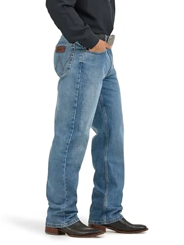Wrangler ▫️ Calças de ganga 20x Competition Active Flex Relaxed Fit - Calças de ganga para homem 3