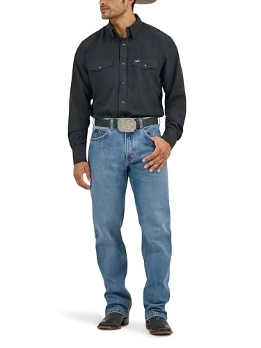 Wrangler ▫️ Calças de ganga 20x Competition Active Flex Relaxed Fit - Calças de ganga para homem 6