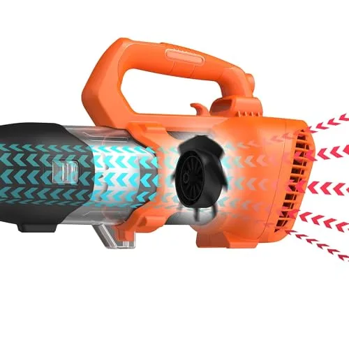 Black+Decker ▫️ Soprador axial de 1850 W, BEBL185-QS 4
