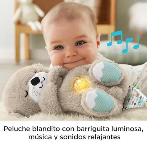 Fisher-Price ▫️ Peluche de Nutria para Bebés Snoogle & Soothe 4