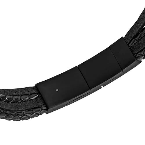 Fossil ▫️ Vintage Casual para Homem: pulseira em couro ou aço com fecho tipo lagosta ou fecho desdobrável 5