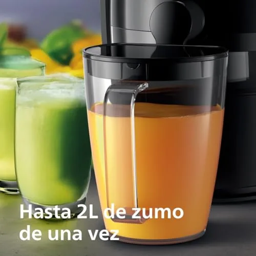 PHILIPS ▫️ Liquidificador Viva Collection para sumos, 800 W, tubo XL de 75 mm, 2 L 4