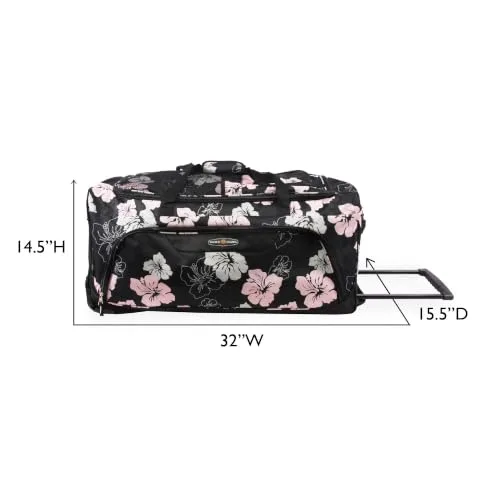 Pacific Coast ▫️ Signature 32" Large Rolling Duffel Bag, Mala com rodas para mulher 2