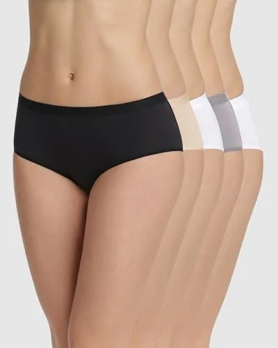 Dim ▫️ Conjunto de boxers «Les Pockets Ecodim» coloridos para mulher, 5 unidades 2