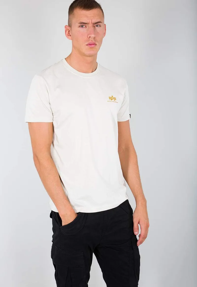 Alpha Industries Basic T Small Logo T Shirt Unisex Adulto