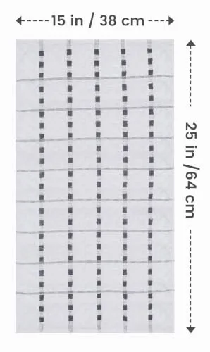 Utopia Towels ▫️ Toalhas de cozinha 38 x 64 cm, 100% algodão de fio em anel, toalhas de prato supermacias e absorventes, toalhas de chá e toalhas de balcão, (embalagem de 12) (cinzento e branco) 2
