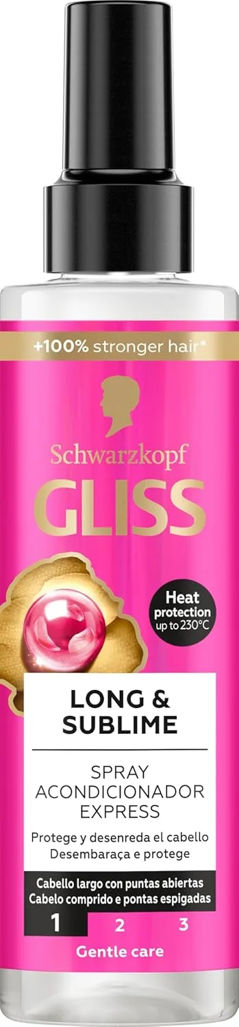 Gliss ▫️ Schwarzkopf Condicionador Longo e Sublime Spray Expresso 200ml368321