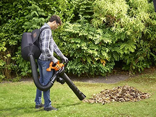Black+Decker ▫️ BEBLV290 Soprador, aspirador e triturador de folhas de 2 900 W com velocidade variável de 230 a 390 km/h 4