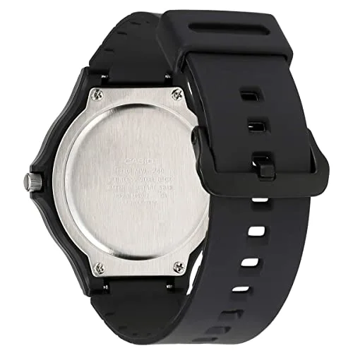 Casio ▫️ Relógio analógico de quartzo unissexo da coleção com bracelete em resina 2