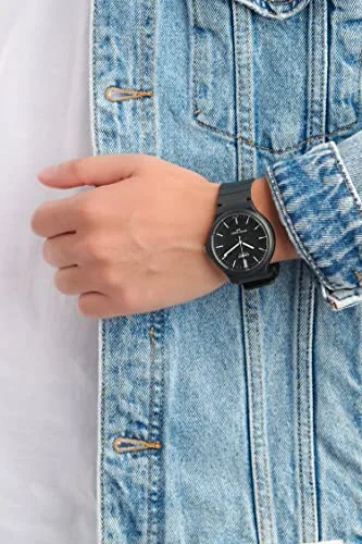 Casio ▫️ Relógio analógico de quartzo unissexo da coleção com bracelete em resina 6